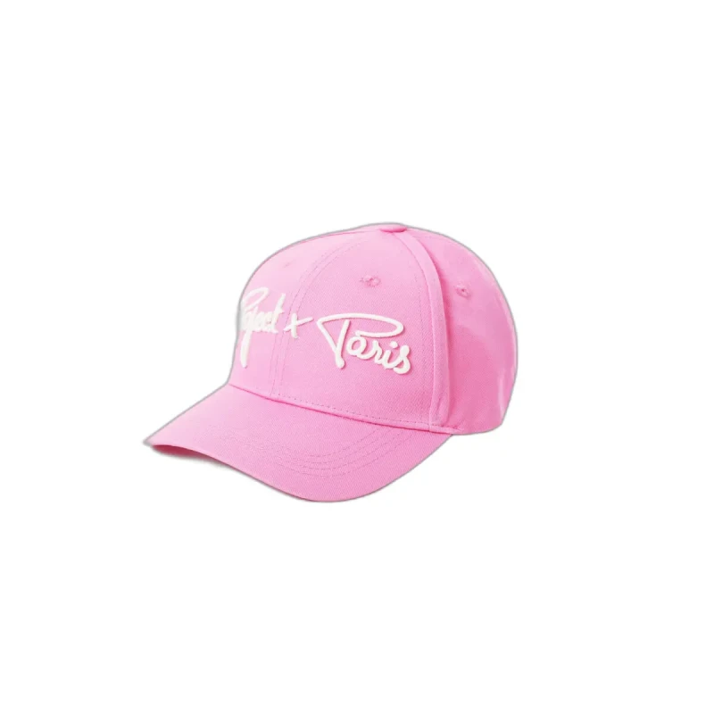 Image of Project X Paris Adjustable baseball cap with signature embroidery Project X Paris Rose Unisex TU