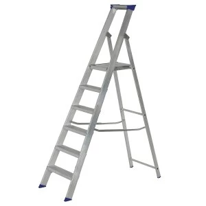 Image of Werner Mastertrade Platform 6 Tread Stepladder