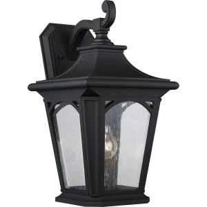 Image of 1 Light Large Wall Lantern - Mystic Black Finish, E27