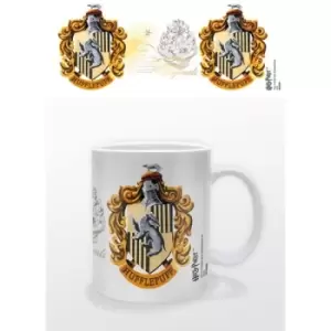 Image of Harry Potter Hufflepuff Crest Mug