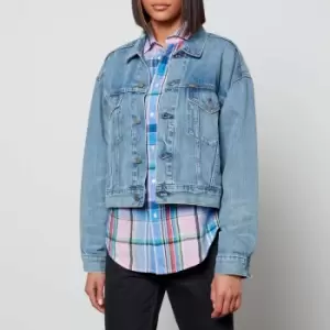 Image of Polo Ralph Lauren Womens Relaxed Trucker Jacket - Razavi Wash - M