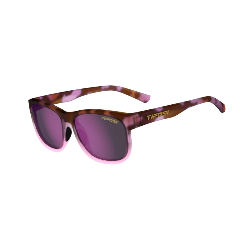 Image of Tifosi Swank XL Single Lens Sunglasses Pink Tortoise unisex One Size