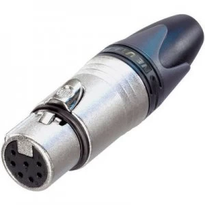 Image of Neutrik NC7FXX XLR connector Socket, straight Number of pins: 7 Silver