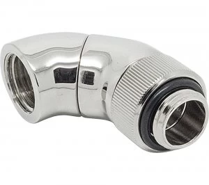 Image of EK-AF Double Angled Fitting Adapter - Silver