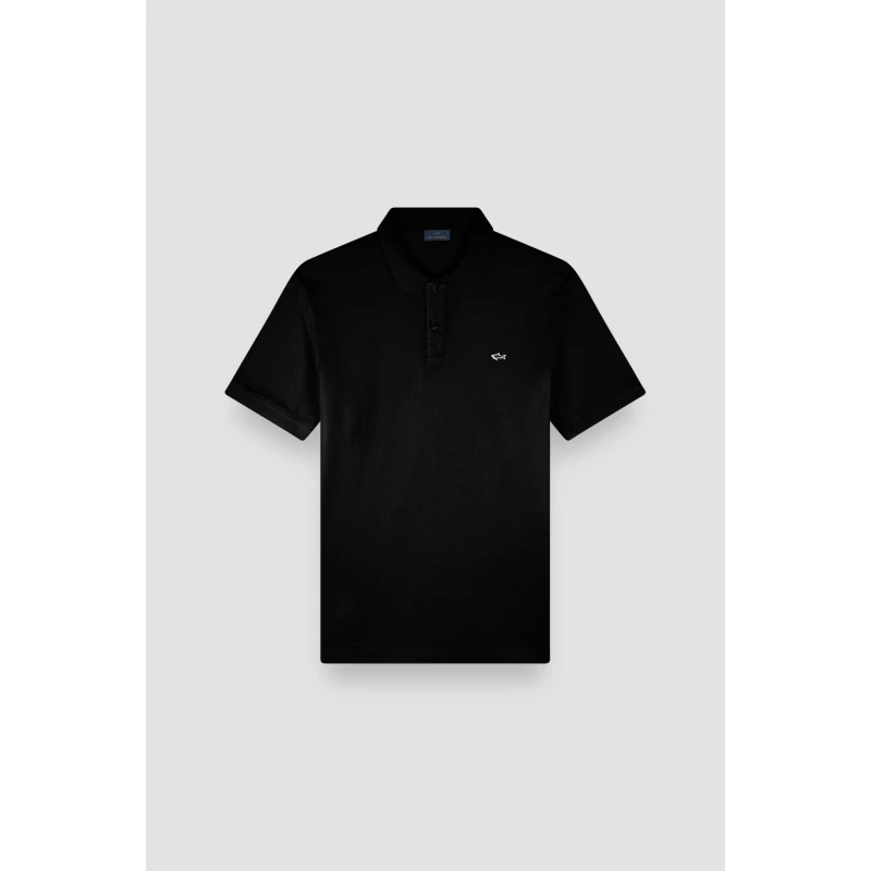 Image of Paul And Shark Mens Badge T-Shirt Black male S