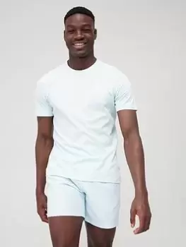 Image of adidas Originals Essential T-Shirt - Blue Size M Men