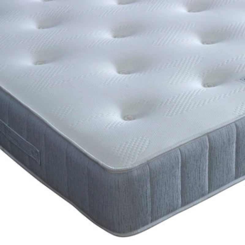 Image of Bedmaster Bedmaster Pearl Contour Memory Foam Mattress in Light Blue Size: Small Double Light Blue Small Double Unisex 0764283932891
