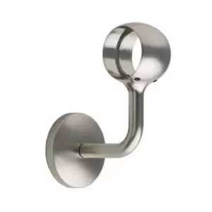 Image of Rothley Brushed Handrail Bracket (W)40mm
