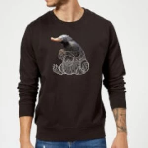 Image of Fantastic Beasts Tribal Niffler Sweatshirt - Black - M