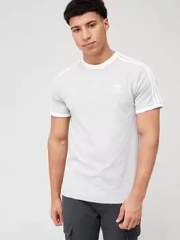 Image of adidas Originals Adicolor Classics 3-Stripes T-Shirt - Grey Size M Men