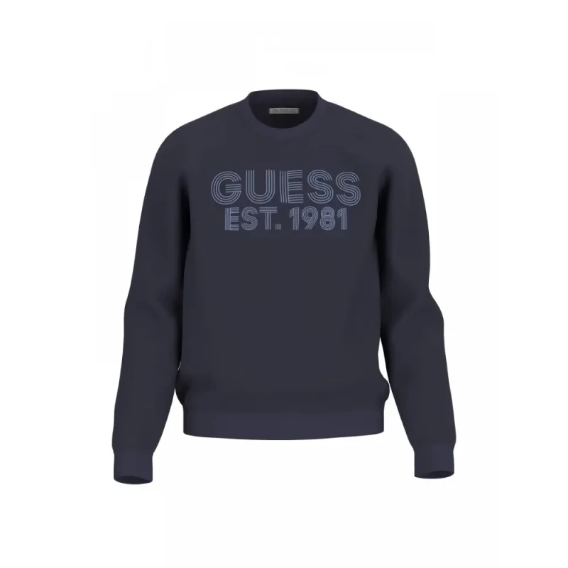 Image of Guess Guess Beau Sweatshirt Bleu Male XL