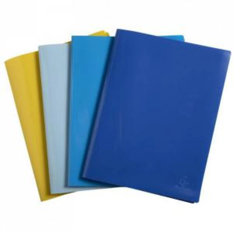 Image of Exacompta Bee Blue Display Book 20 Pockets A4 Assorted Colours...