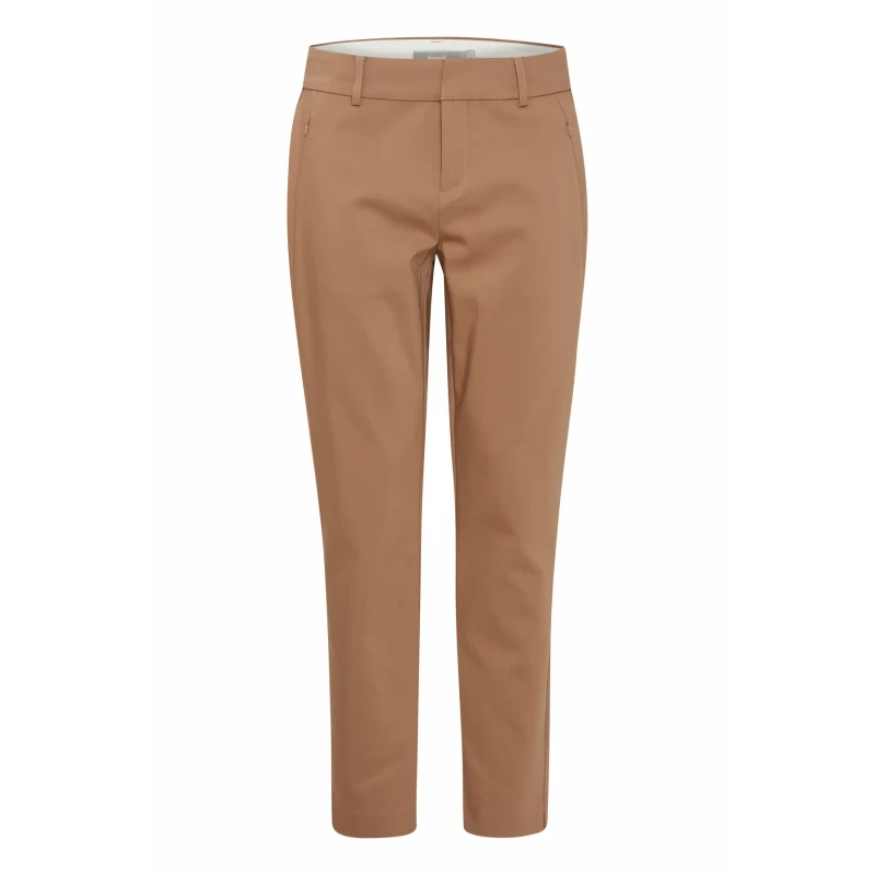 Image of fransa Womens Trousers fransa Vita 1Ank Marron Female 38