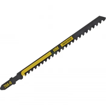Image of DEWALT T341HM Extreme TC Tipped Fibreglass Jigsaw Blades Pack of 1