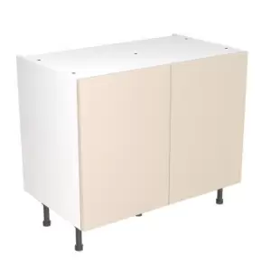 Image of KitchenKIT Slab 100cm Base Unit - Matt Cashmere