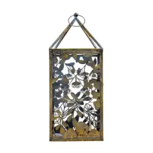 Image of Crossland Grove Garden Lantern Bronze 215x215x525Mm