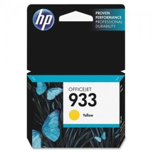 Image of HP 933 Yellow Printer Ink Cartridge