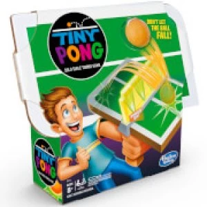 Image of Hasbro Tiny Pong Solo Table Tennis Handheld Game