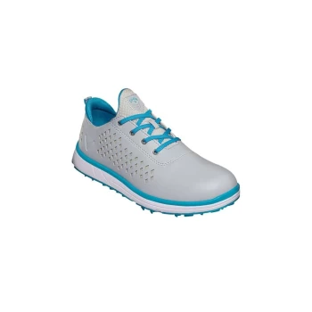 Image of Callaway Lady Halo Diamond Golf Shoes Gry/Blu - UK4 Size: UK4