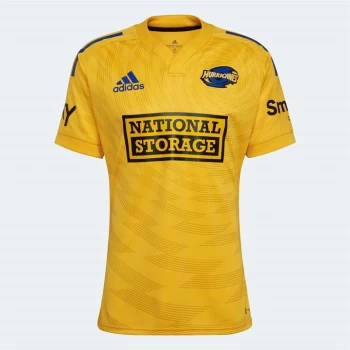 Image of adidas Hurricanes Home Rugby Shirt 2022 - Bold Gold