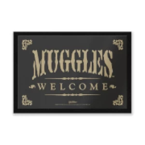 Image of Harry Potter Muggles Welcome Entrance Mat