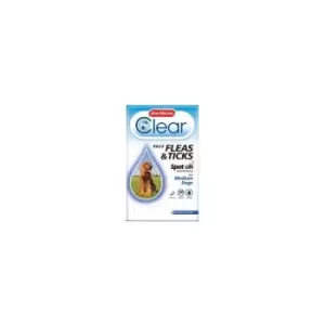 Image of BM Clear Flea Clear Spot On for Medium Dogs (1 Pipette) - 25031
