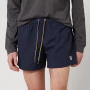 Image of Paul Smith Mens Zebra Swim Shorts - Navy - S