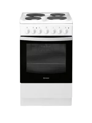 Image of Indesit IS5E4KHW 50cm Electric Cooker