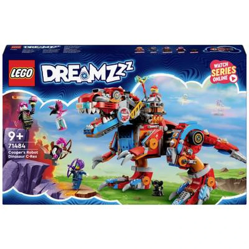 Image of LEGO LEGO DREAMZzz Cooper's Robot Dinosaur C-Rex Toy Set 71484