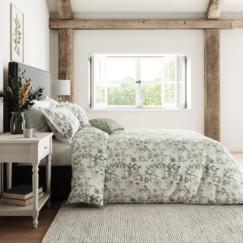 Image of Sanderson Wild Angelica Duvet Cover Set - Multi Multi Double