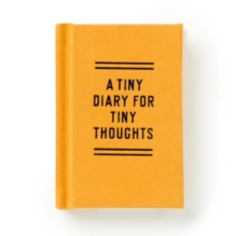 Image of A Tiny Diary for Tiny Thoughts. Diary or journal. By Brass Monkey, Galison Books