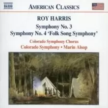 Image of Symphonies Nos. 3 and 4 'Folk Song Symphony' (Alsop)