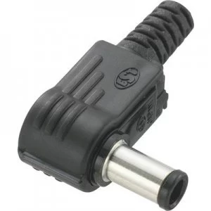 Image of Conrad Components Low power connector Plug right angle 5.5mm 1mm