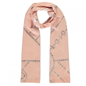 Image of Biba Biba Womens B Foil Scarf - Blush