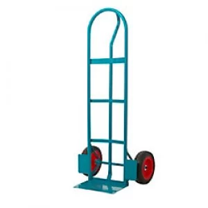 Image of APOLLO Trolley Blue 2 Castors Lifting Capacity: 250kg 366mm x 1310mm x 520