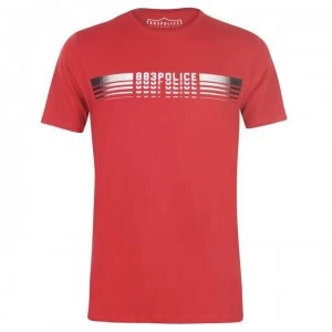Image of 883 Police Carilo T Shirt - Red