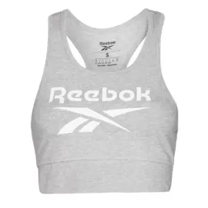 Image of Reebok Classic RI BL COTTON BRALET womens in Grey. Sizes available:S,M,L,XS