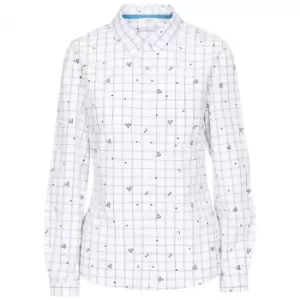 Image of Trespass Womens/Ladies Zova Casual Shirt (S) (Black Flower)