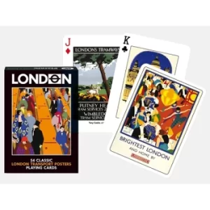 Image of London Transport Posters Collectors Playing Cards