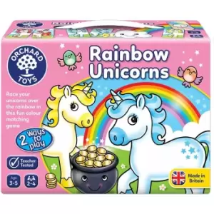 Image of Rainbow Unicorns Game - Orchard Toys