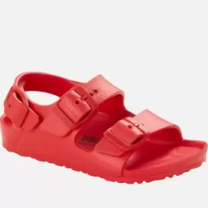 Image of Birkenstock Kids Milano EVA Sandals - Active Red - UK 7 Kids