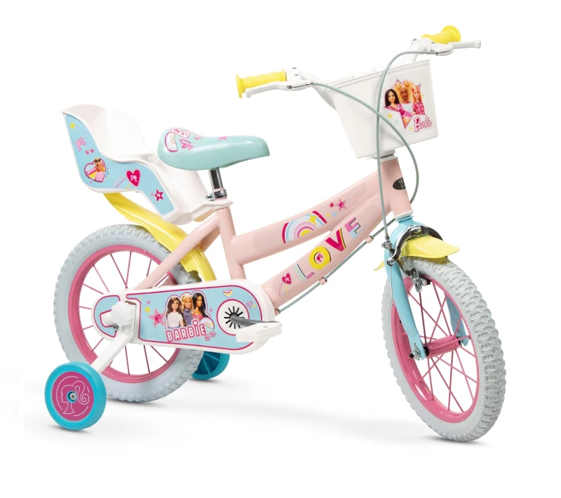 Image of Toimsa Barbie 14" Bicycle, Pink 1465