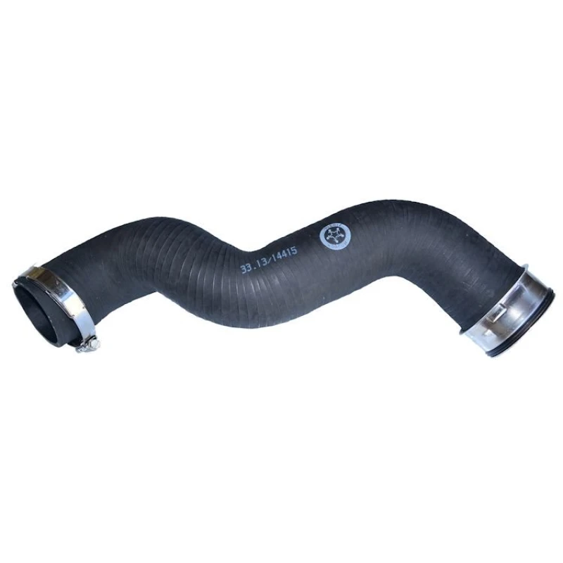 Image of HORTUM 14415 Turbocharger Hose with clamp, with quick coupling, Rubber with fabric lining Rubber with fabric lining Charger Intake Hose (3314)
