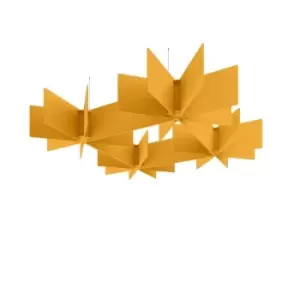 Image of Social Spaces Piano Scales Acoustic Suspended Ceiling Raft in Silver Grey 1750 x