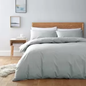 Image of Linea Egyptian 200 Thread Count Fitted Sheet - Blue