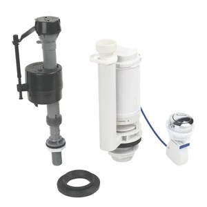 Image of Plastic & rubber 2 piece Bottom Flush & fill valve pack ½"