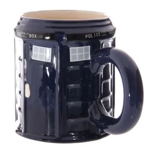 Image of Novelty Ceramic Police Box Mug