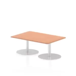Image of Italia Poseur Table Rectangle 1200/800 Top 475 High Beech