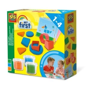 Image of SES Creative - Childrens My First Modelling Dough with Cutters Set (Multi-colour)