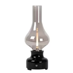 Image of Jason Retro Table Lamp - LED Dim. - 1x2W 3000K - 3 StepDim - Black